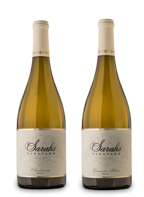 Sarah's Vineyard Chardonnay and Sarah's Vineyard Grenache Blanc